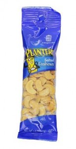 Amazon Prime Members: Planters Cashews, Salted, 1.5-oz. Pouches (Count of 18) Only $9.30!