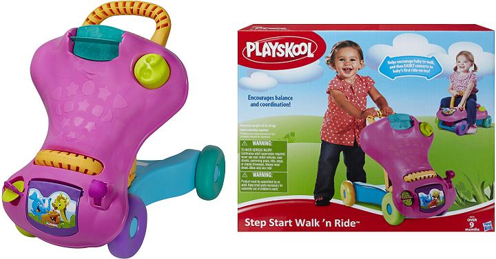 Amazon: Playskool Step Start Walk n Ride – $13.36! Great For Helping Babies Learn to Walk!