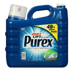 Amazon: Purex Liquid Laundry Detergent, Mountain Breeze 200 Loads (300 oz) Only $9.73! That Makes Each Load Only $0.05!!