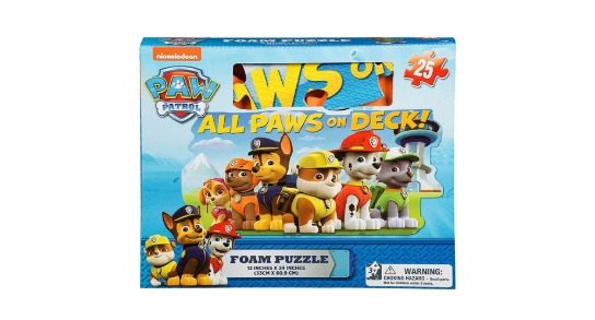Paw Patrol Foam 25 Piece Floor Puzzle Only $8.95!