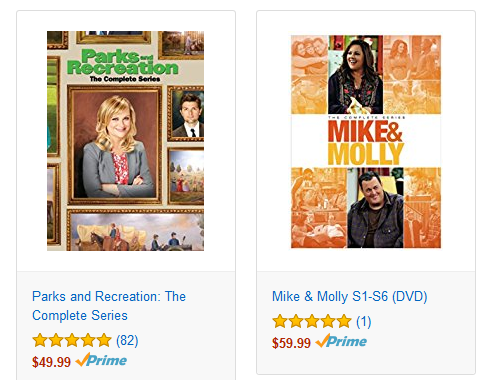 Save on the complete series of “Parks and Recreation” and “Mike & Molly” – Just $49.99-$59.99!