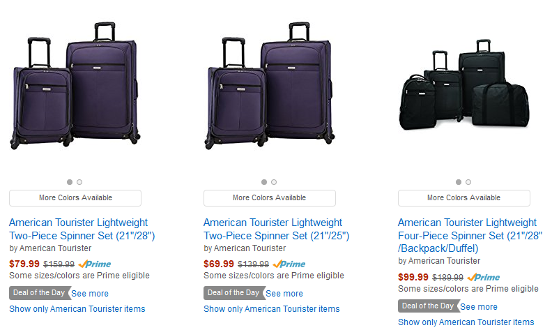 Up to 50% Off American Tourister Spinner Sets – Just $69.99-$99.99!