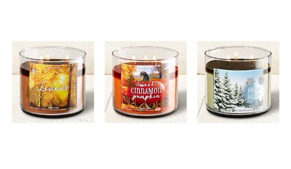 BOGO FREE 3-Wick Candle From Bath & Body Works and $10/$30!