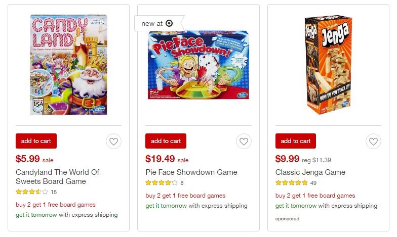 B2G1 FREE Board Games at Target + FREE Shipping on All Orders! Stock up on Gifts!