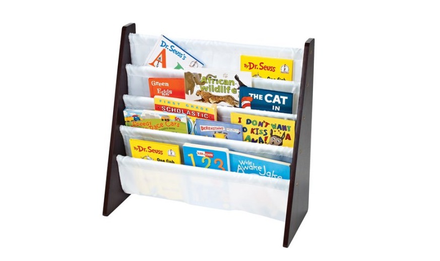 Tot Tutors Book Rack in Espresso ONLY $22.99!