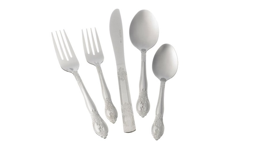 Mainstays Tearose Service for 8 Flatware Set Only $10.86!