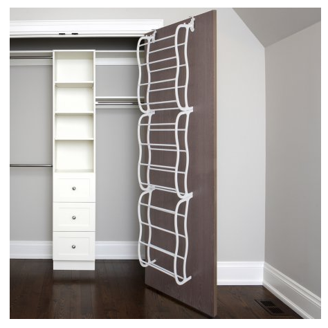 OxGord Over-The-Door Shoe Rack for 36 Pairs Only $18.95! (Reg. $49.95)