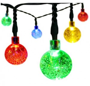 Amazon: Solar Christmas String Lights, 30 LED Ball Lights Only $5.50! (Reg. $20)