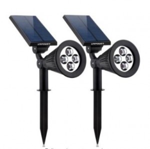 Amazon: URPOWER 2-in-1 Waterproof LED Solar Spotlights Only $21.99! (Reg. $39.99)