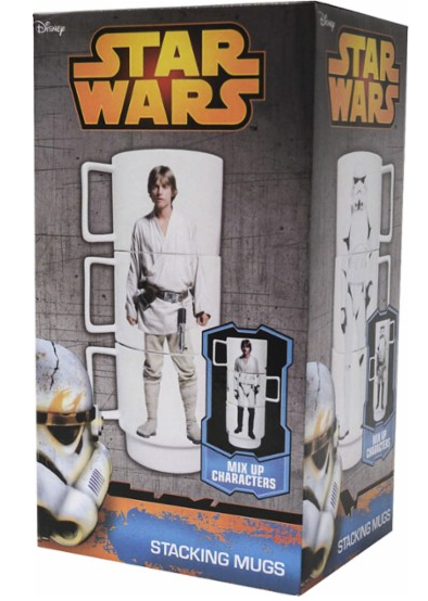 Disney – Star Wars Stacking Mugs (3-Count) Only $5.99 Shipped! (Reg. $19.99)