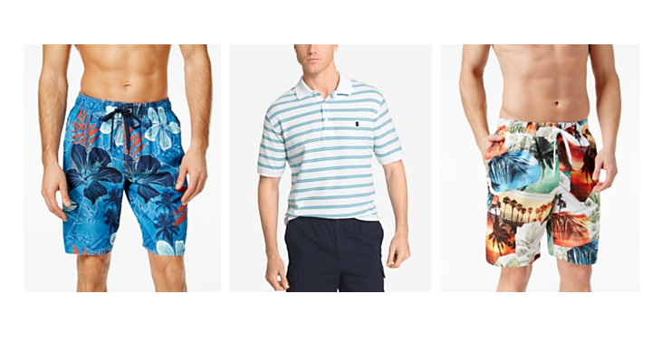 WOW! Macy’s: Men’s Big & Tall Polo Shirts & Swim Shorts Only $7.99 Each! (Reg. $52)