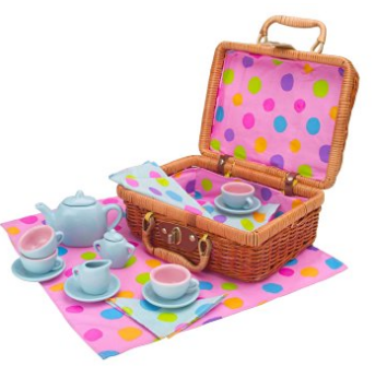 Highly Rated ALEX Toys Tea Set Basket Only $10.99! (Reg. $30.50)