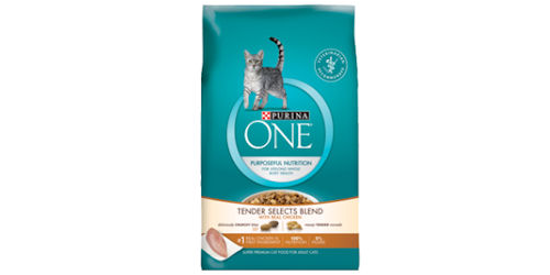 Free Sample of Purina One Tender Selects Cat Food!