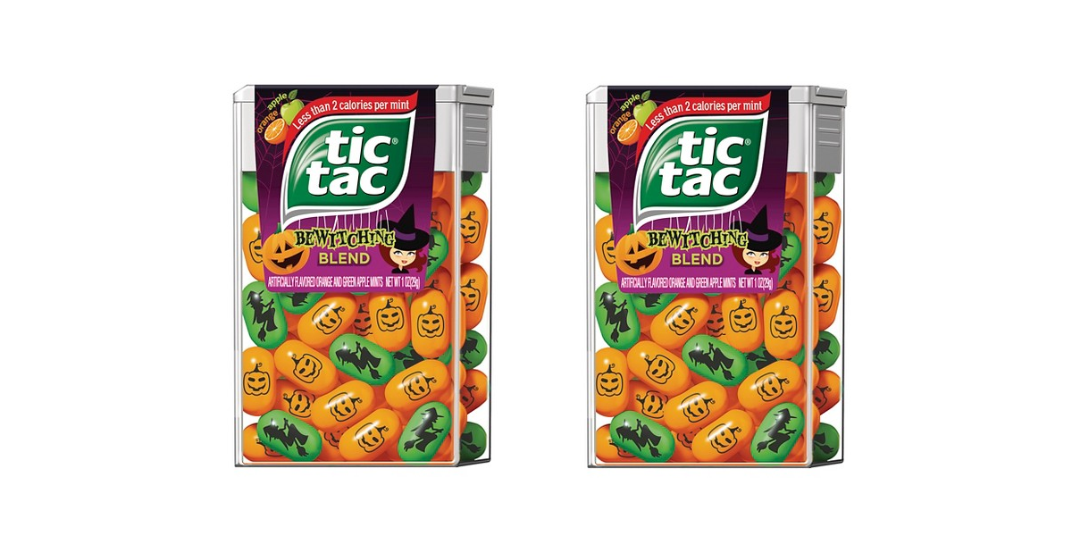 BOGO Free Tic Tacs Coupon! Bewitching Blend Halloween Tic Tacs Only 50¢ at Target!