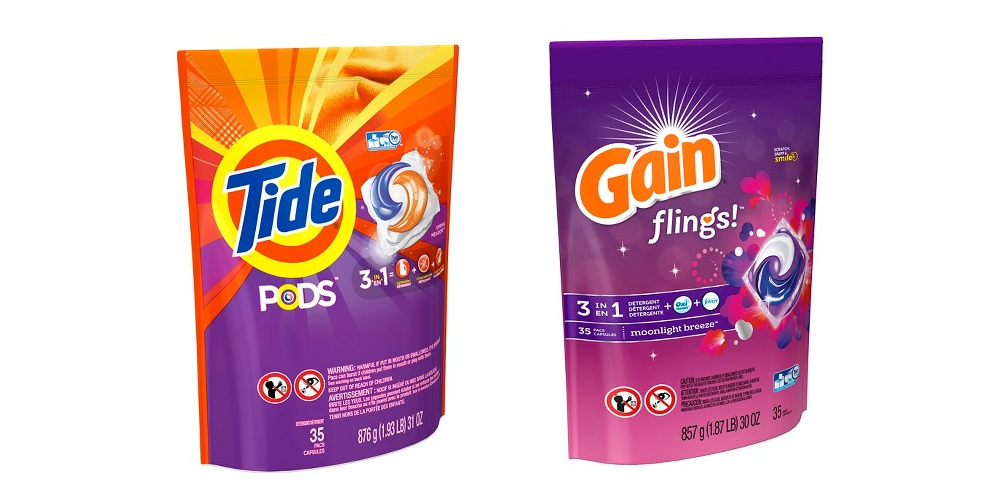 *HOT* 35-ct Tide Pods or Gain Flings Only $4.49 Each!!
