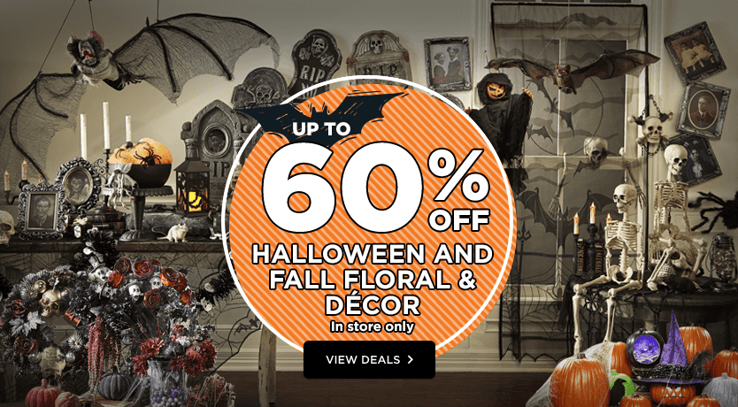 Coupon: 20% OFF Halloween Floral and Decor at Michaels!!