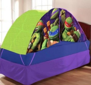 Amazon: Nickelodeon Teenage Mutant Ninja Turtles Bed Tent with Pushlight Only $9.09! (Reg. $35.99)