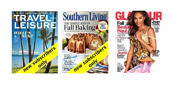 FREE Subscription to Travel + Leisure and MORE!!