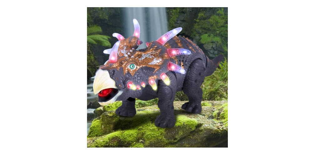 Walking Triceratops With Lights and Sounds ONLY $16.94! (Reg $49.95)