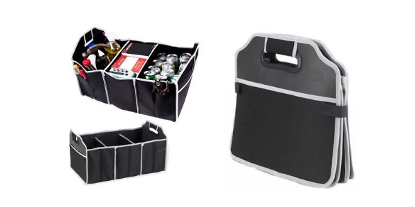 Extra Large Car Auto Trunk Organizer with 3 Compartments Only $8.99!