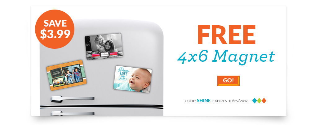 4×6 Photo Magnet Only $1.99 SHIPPED From York Photo! New Customers Only