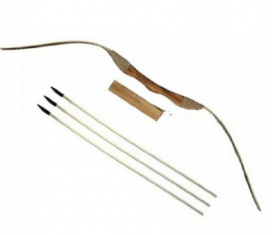 Youth Wooden Bow and Arrows with Quiver and Set of 3 Arrows $11.94 Shipped!