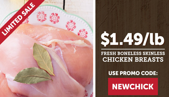Zaycon Fresh! Get Chicken Breasts for just $1.49 a pound!