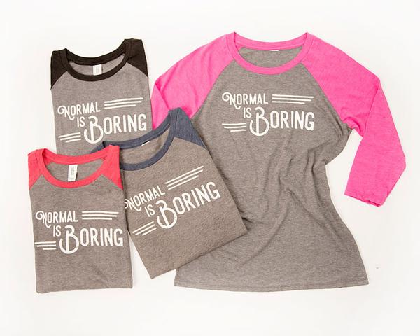 Bold & Full Wednesday – Normal is Boring for $15.95! FREE SHIPPING!