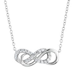 KOHL’S CYBER MONDAY SALE! New $10 Off Code! Stack 3 codes! DiamonLuxe 3/8 Carat T.W. Double Infinity Necklace – Just $36.79!