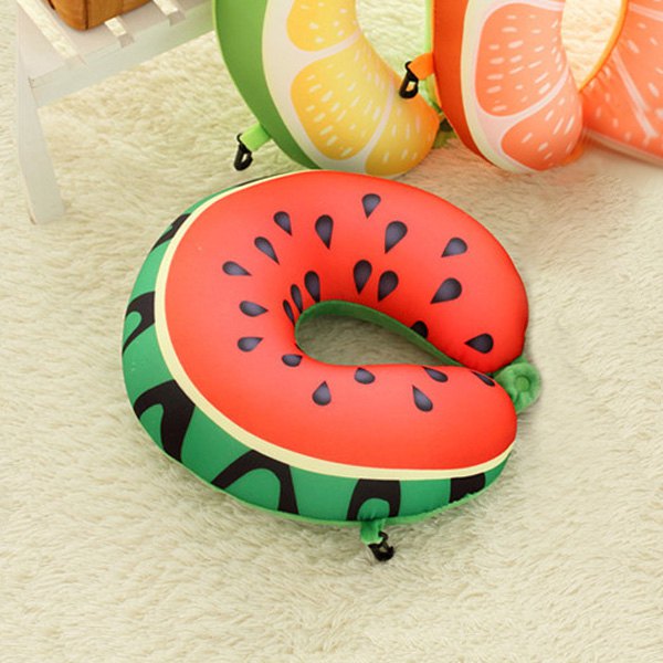 Watermelon U Shaped Travel Pillow – Just $2.99! Free shipping!