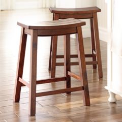 Kohls 30% off Code! Stack Codes! Earn Kohl’s Cash! Free shipping! 2-piece Cameron Saddle Counter Stool Set  – Just $48.99!