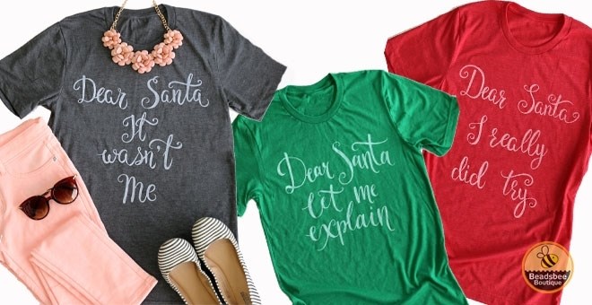Christmas Excuse Tees – Just $13.99!