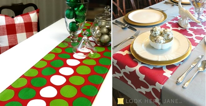 Christmas Table Runners – Just $14.95! So cute – from Jane!