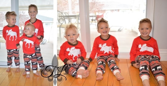 Christmas Moose Matching Jammies – Just $13.99!