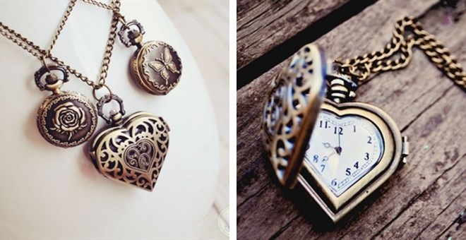 Antique Inspired Pendant Watches – Just $9.99! Free shipping!