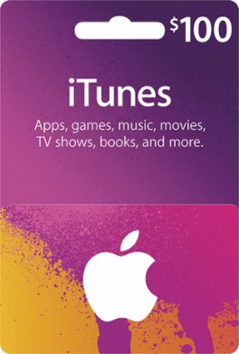 Apple $100 iTunes Gift Card – Just $80.00!