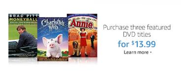 Amazon: Buy Any 3 Featured DVDs for Only $13.99! That Makes Each DVD Only $4.66!