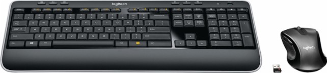Logitech Advanced Wireless Keyboard and Optical Mouse – Just $29.99!