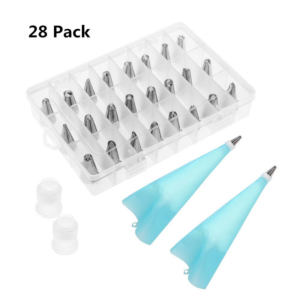 Holiday baking? 28 Piece Cake Decorating Kit – Just $10.98!