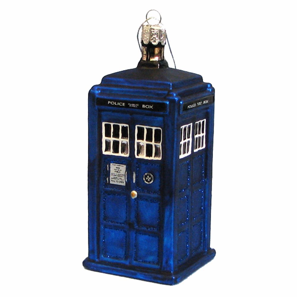 Kurt Adler Doctor Who Tardis Figural Ornament – Just $8.49!