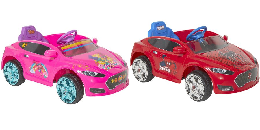 Spider-Man or Trolls 6V Battery Coupe Ride-on Only $79! CYBER MONDAY PRICE!
