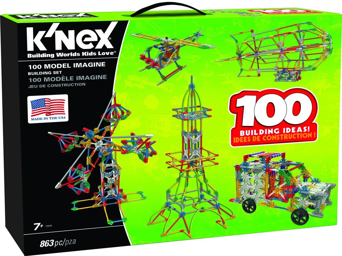K’NEX 100 Model Building Set – 863 Pieces – Just $33.46!