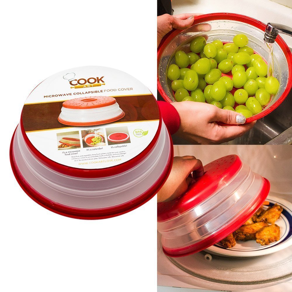 CookArt Microwave Plate Cover Food and Strainer – Just $7.95!