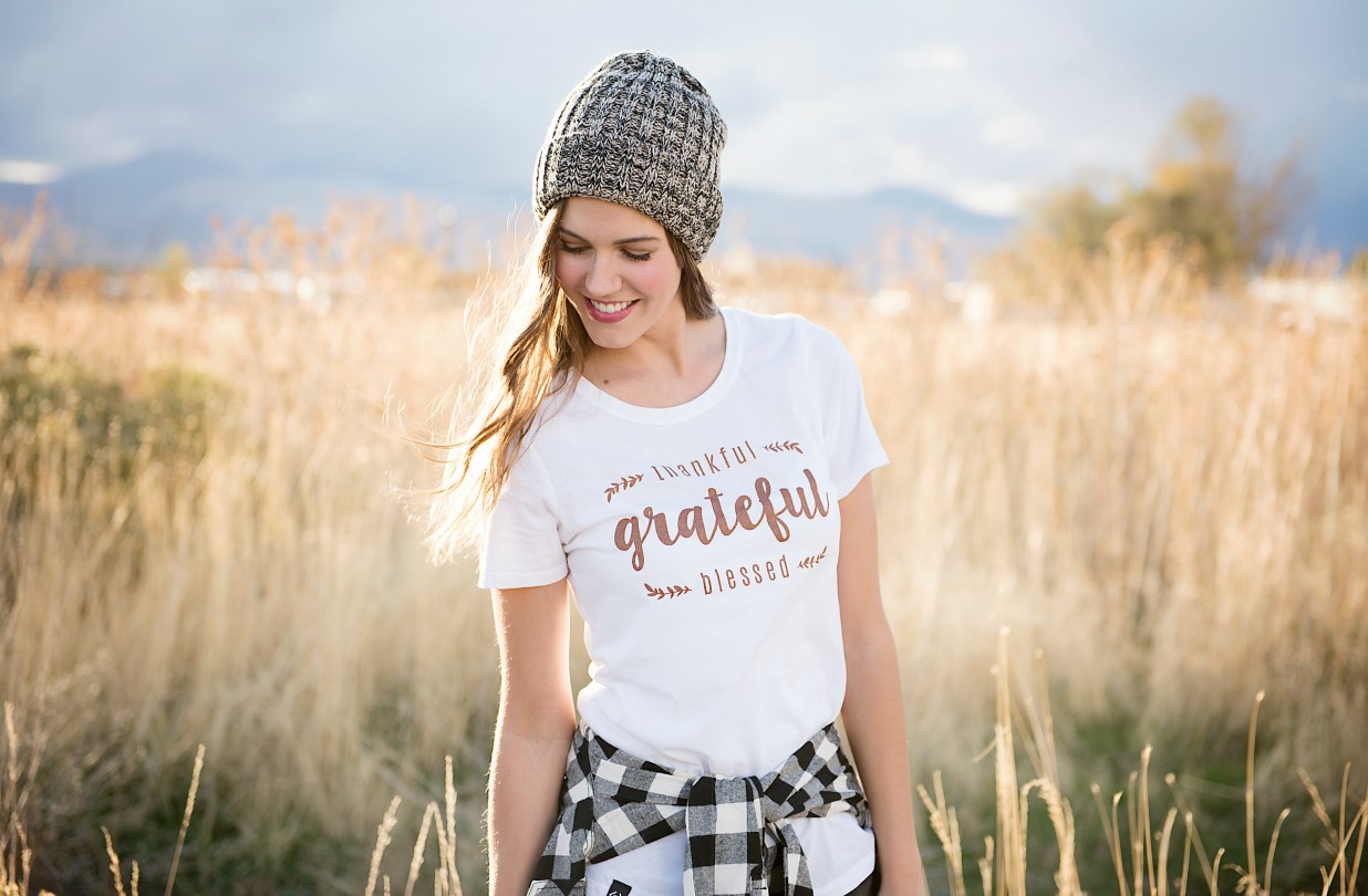Thankful-Grateful-Blessed Tee – Just $12.99!