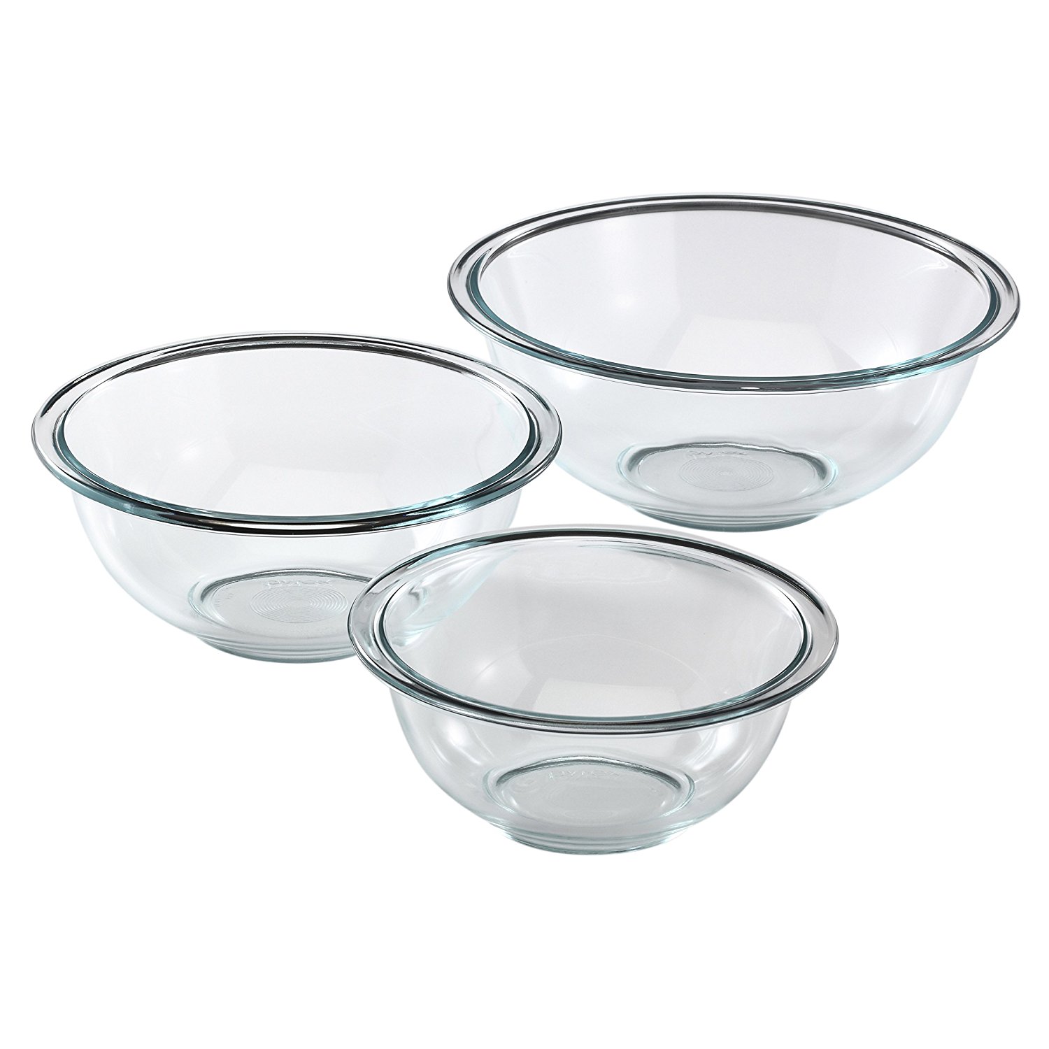 Pyrex Prepware 3-Piece Glass Mixing Bowl Set – Just $7.96!