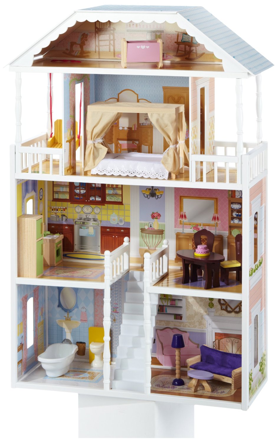 KidKraft Savannah Dollhouse with Furniture – Just $89.97!
