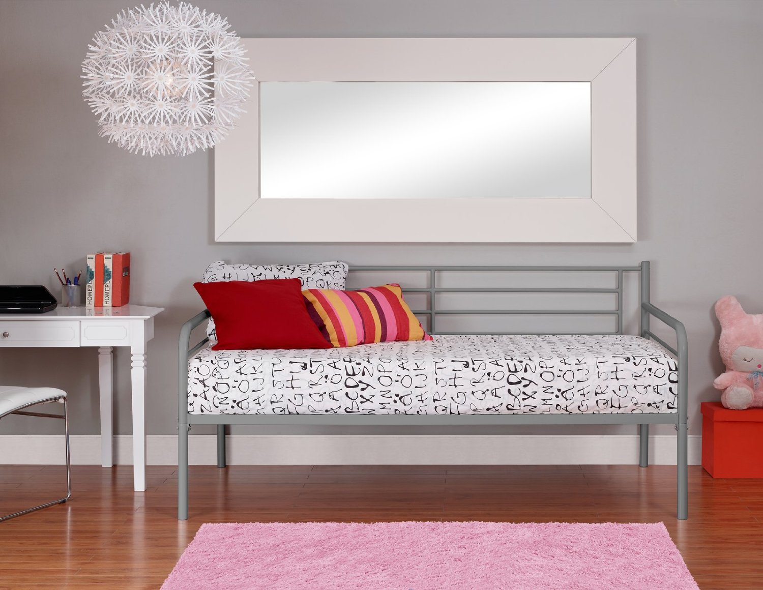 DHP Silver Metal Twin Daybed – Just $83.26!