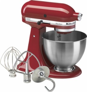 KitchenAid Ultra Power Tilt-Head Stand Mixer in Red – Just $199.99!