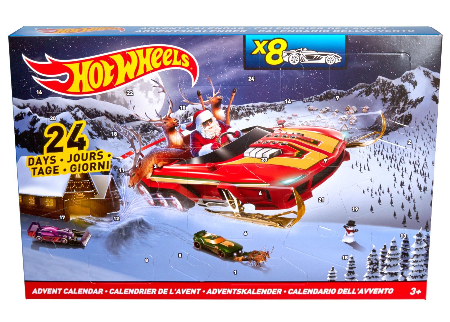 So much fun! Hot Wheels Advent Calendar – Just $19.99!