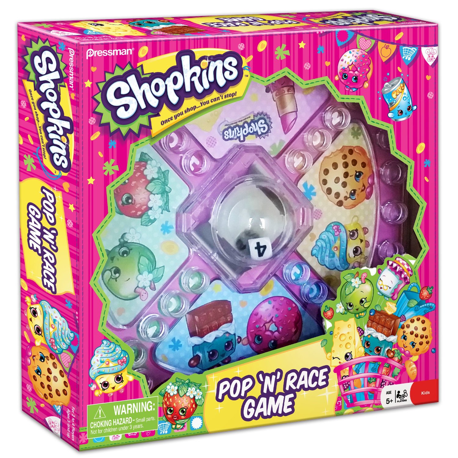 Shopkins Pop ‘N’ Race Game – Just $7.76! So much fun!